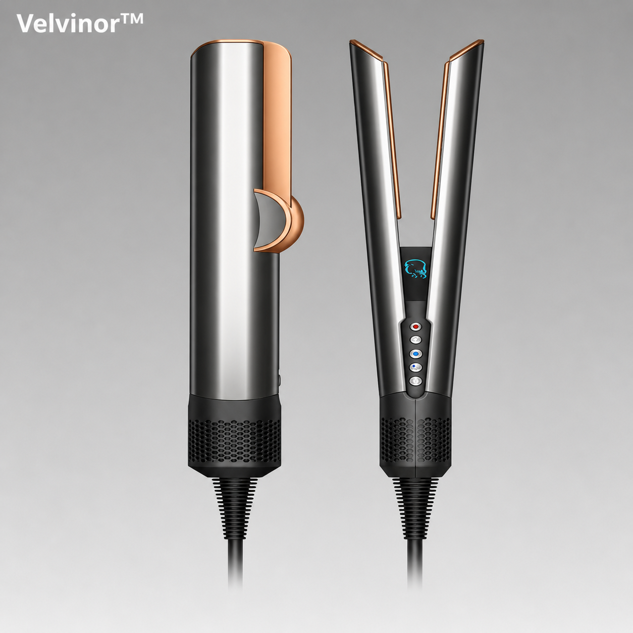 Velvinor™ | Lisseur 2 en 1 Séchant & Lissant
