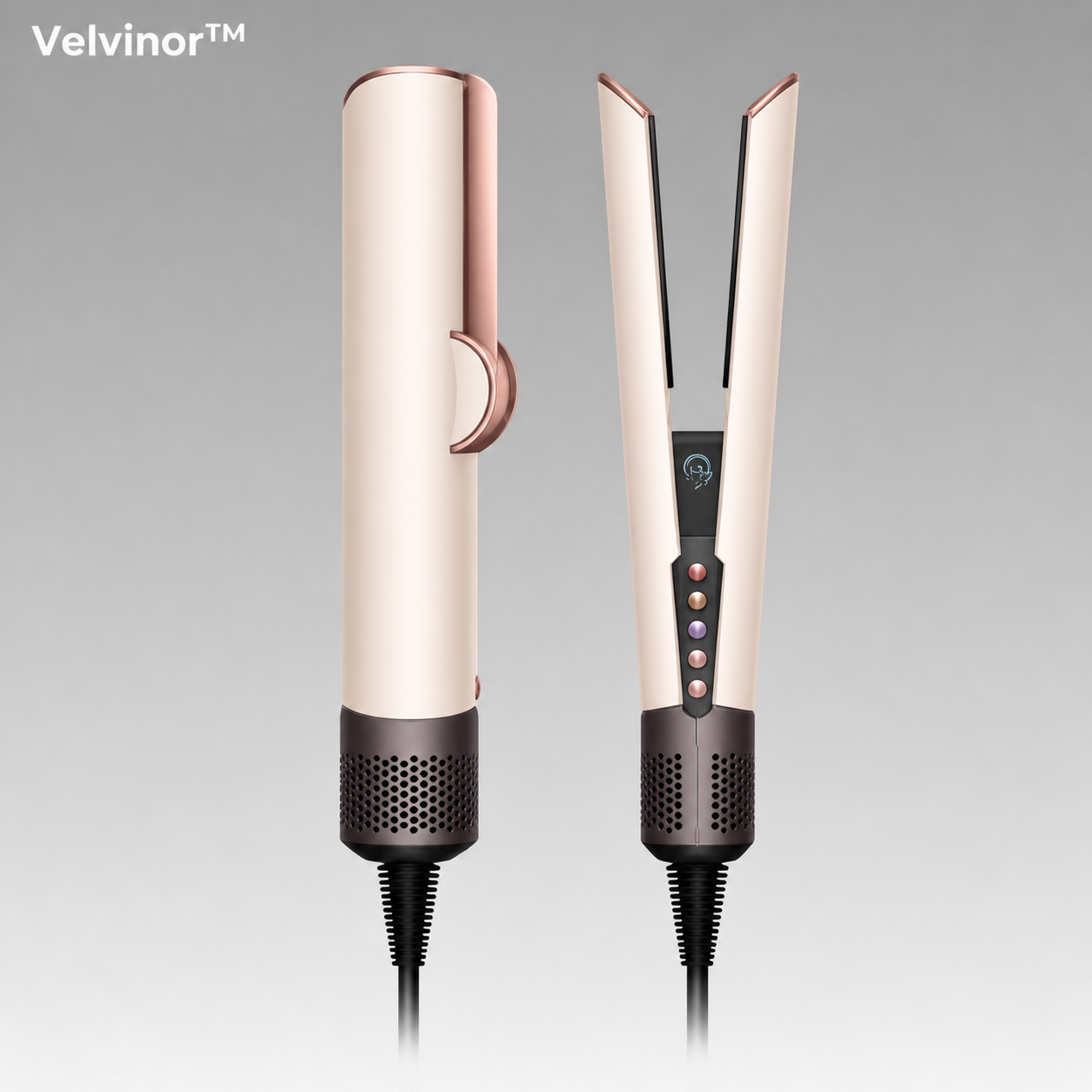 Velvinor™ | Lisseur 2 en 1 Séchant & Lissant