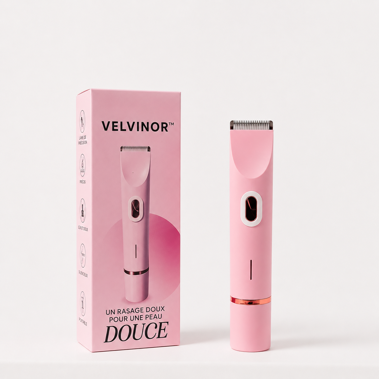 Velvinor™ | Rasoir Douceur Céramique