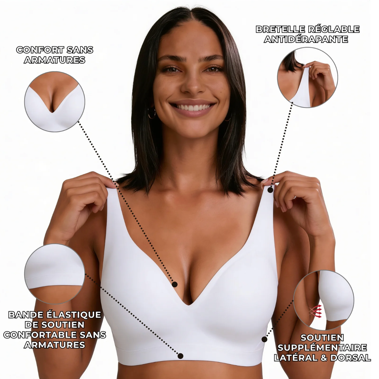 Velvinor™ | Soutien-gorge Seconde Peau
