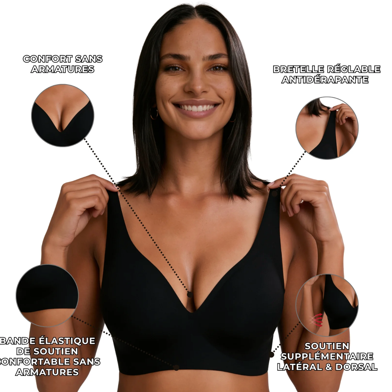 Velvinor™ | Soutien-gorge Seconde Peau