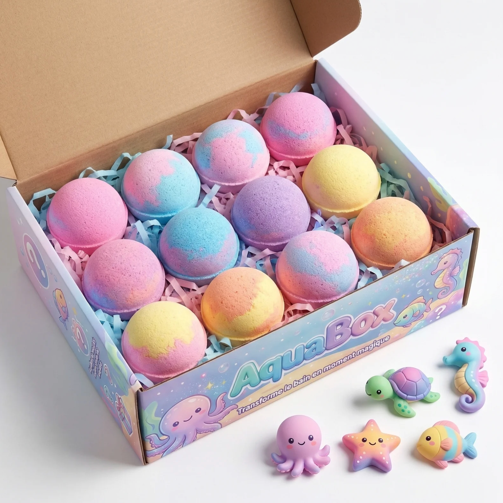 AquaBox™ | Bombe de Bain Surprise pour Enfants