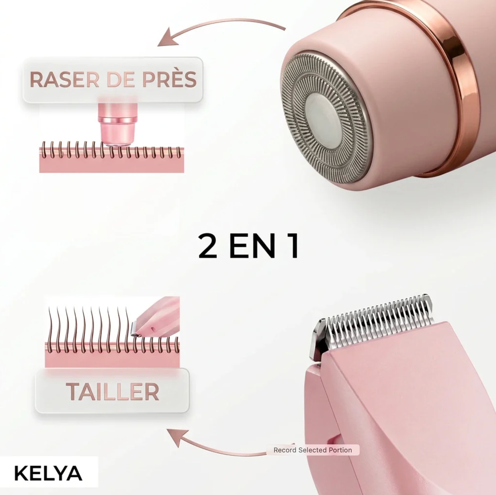 Velvinor™ | Rasoir Douceur Céramique