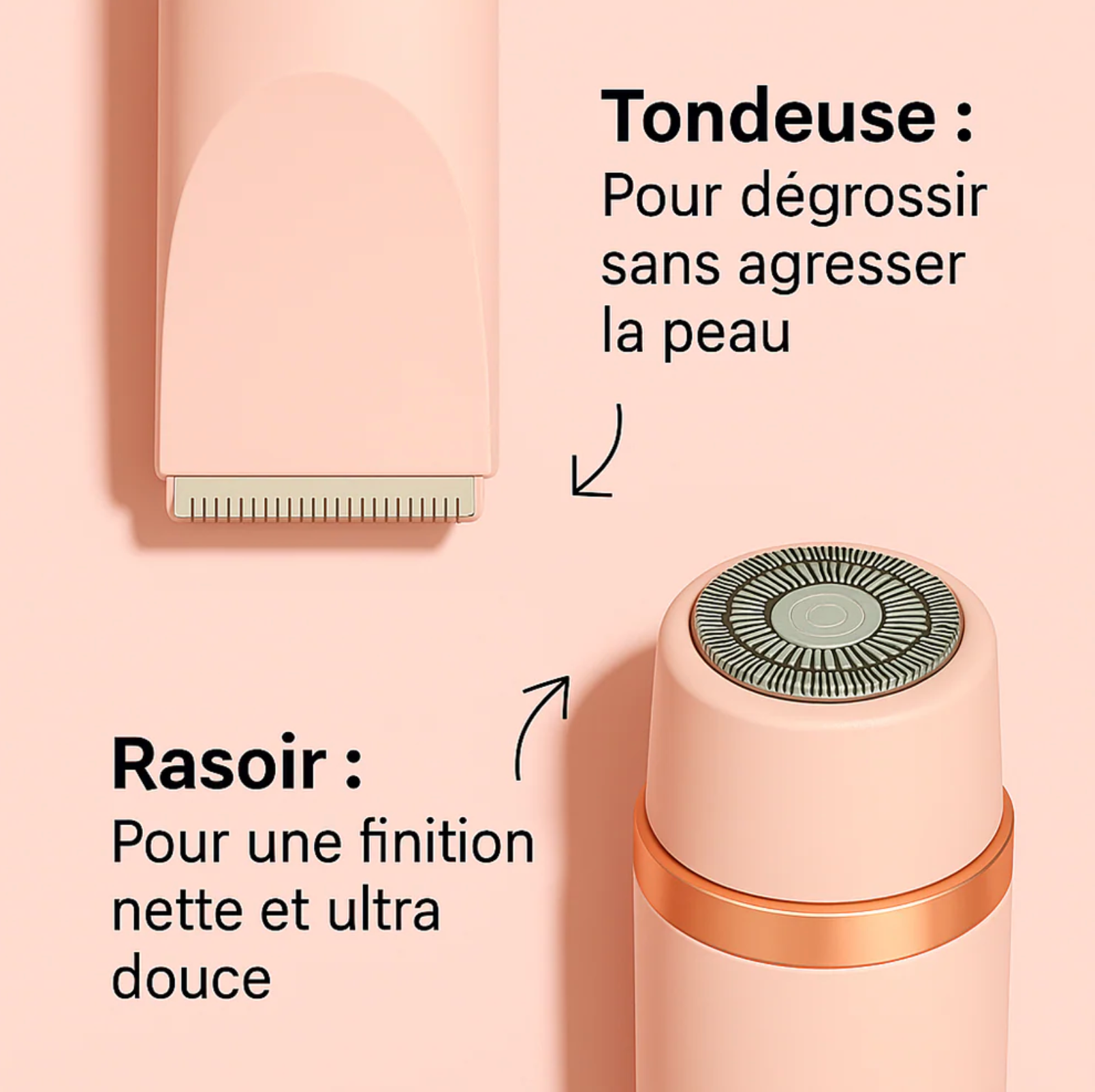 Velvinor™ | Rasoir Douceur Céramique