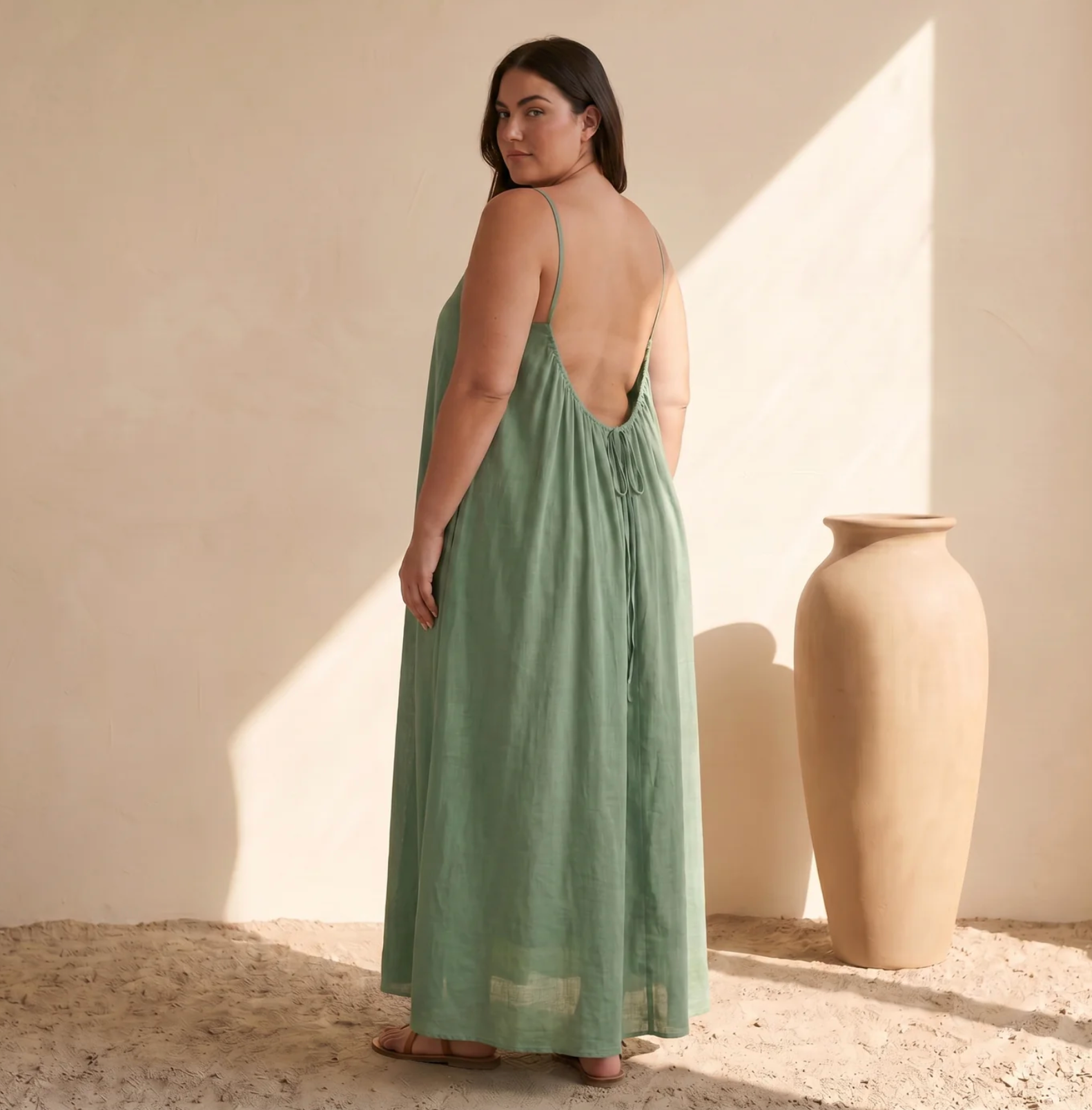 Velvinor™ | Robe Capri Dos Nu Ajustable