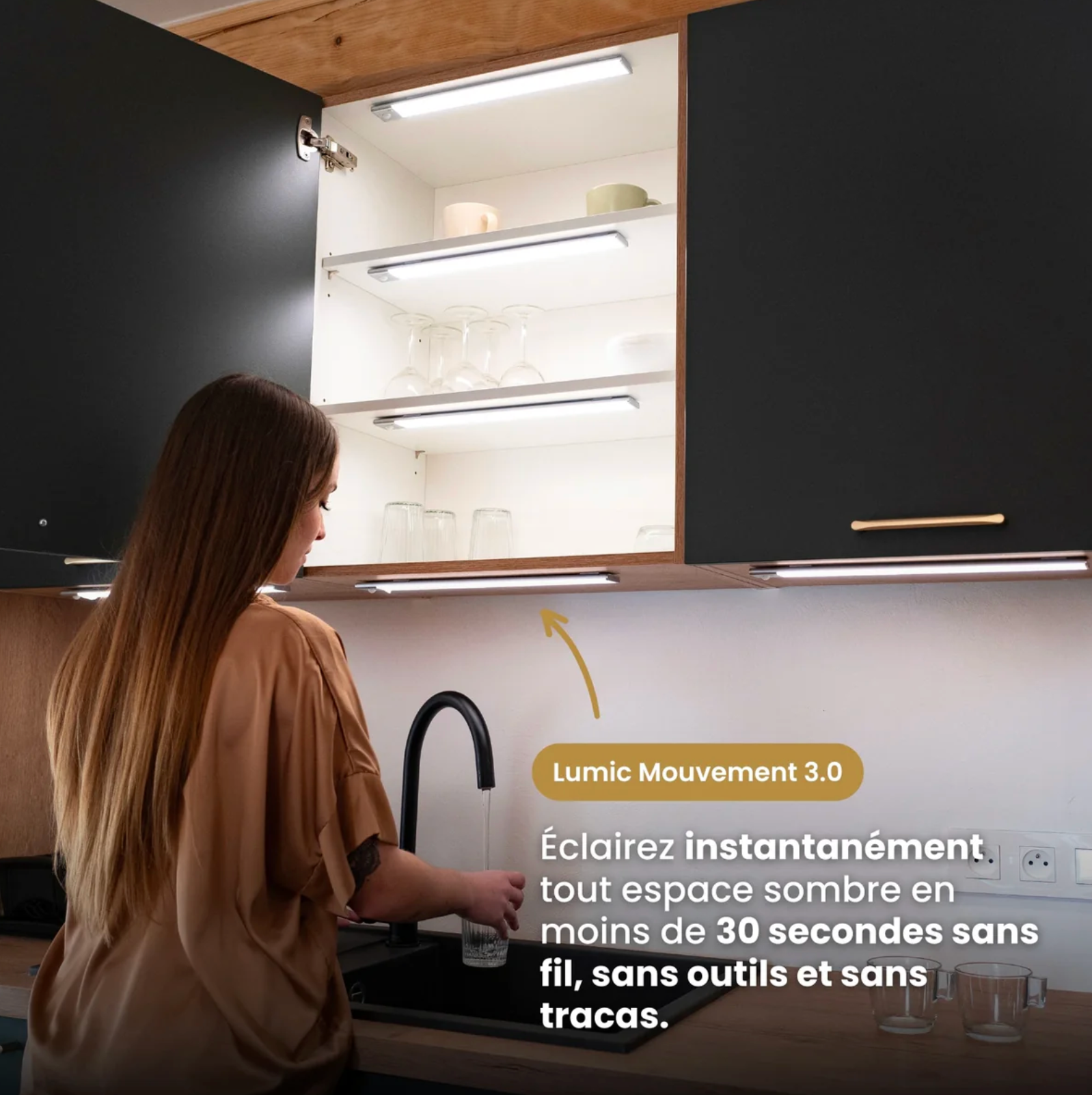 Velvinor™ | Éclairage Intelligent LED à Détection de Mouvement