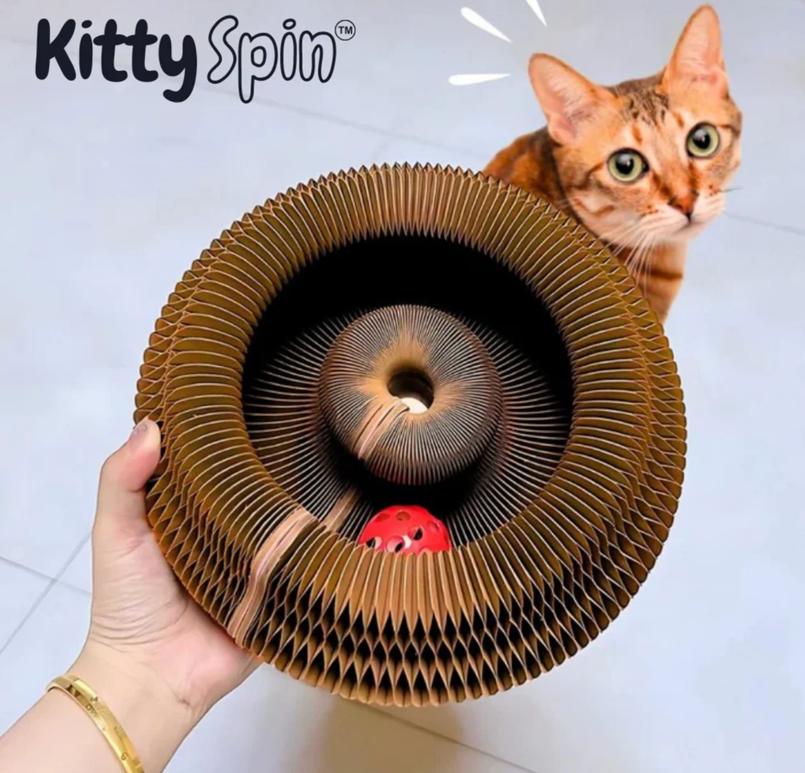 Velvinor™ | Griffoir interactif pour chats