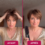 Velvinor™ | Brosse Cocoony Volume Cheveux Courts
