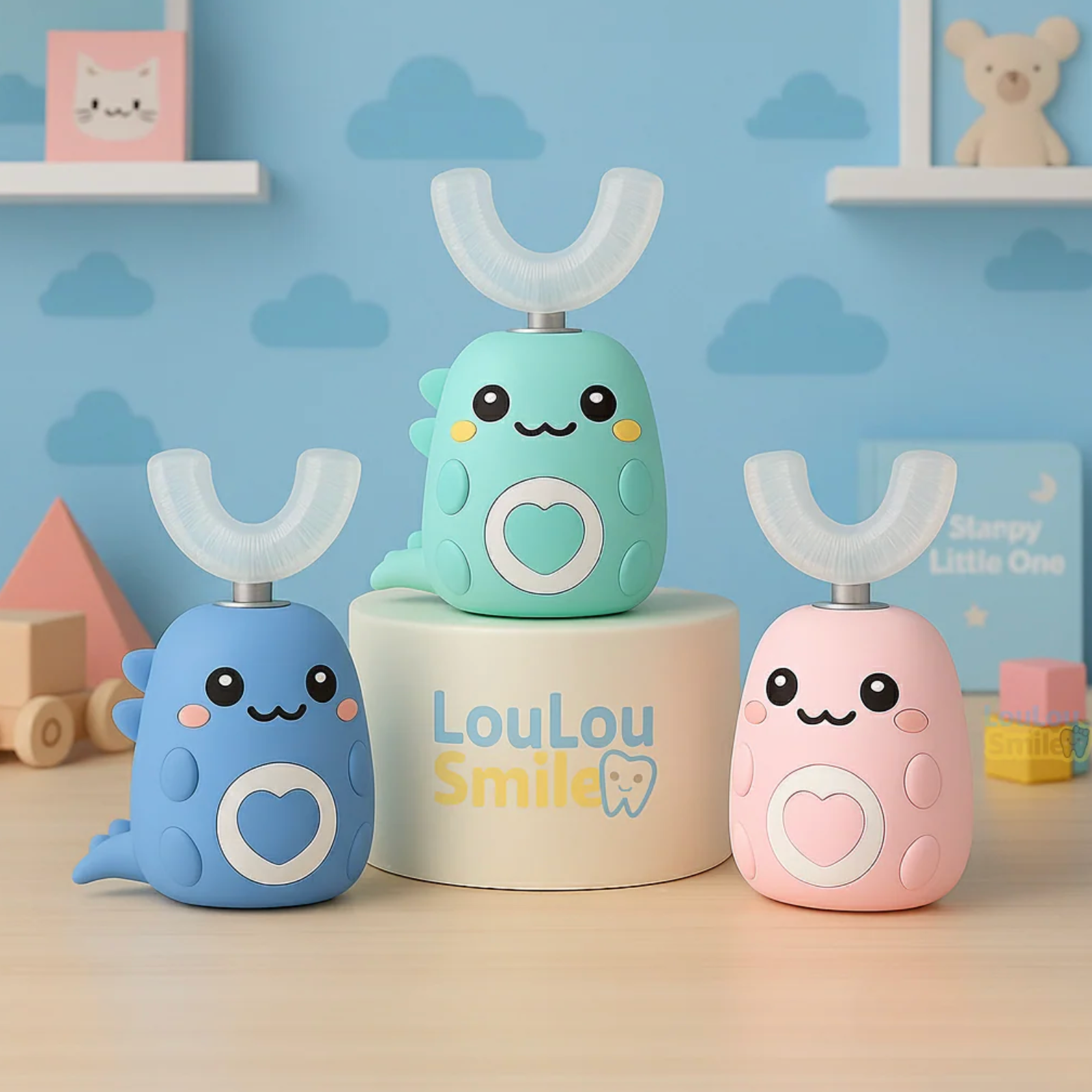 DinoBrosse™ | Brosse à Dents 360° Ludique pour Enfants