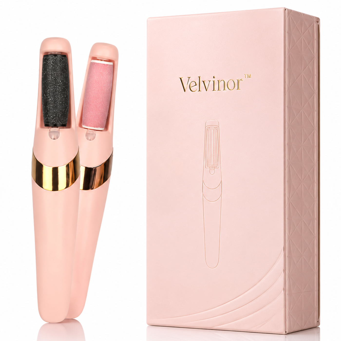 Velvinor™ | Râpe Électrique Pieds Doux