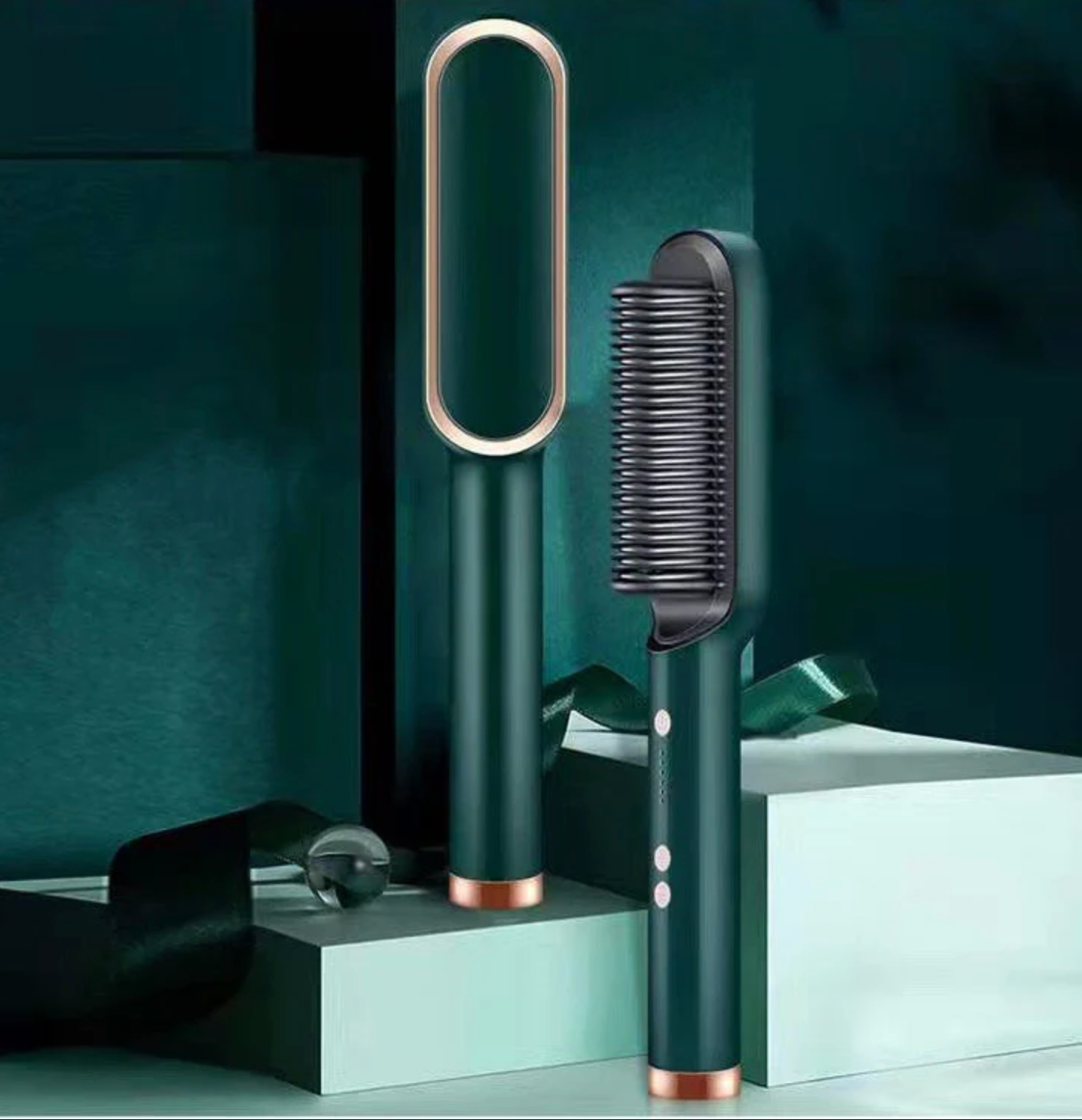 Velvinor™ | Brosse Lissante 2-en-1 pour Cheveux