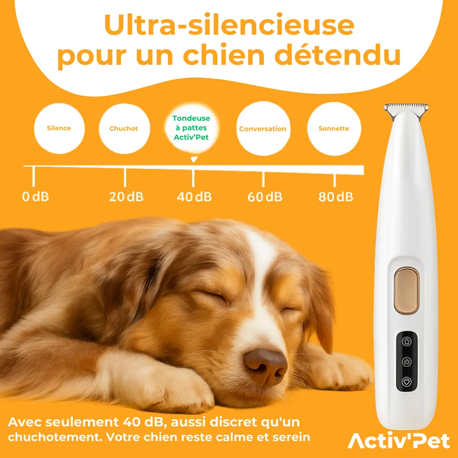 Velvinor™ | Tondeuse à Pattes
