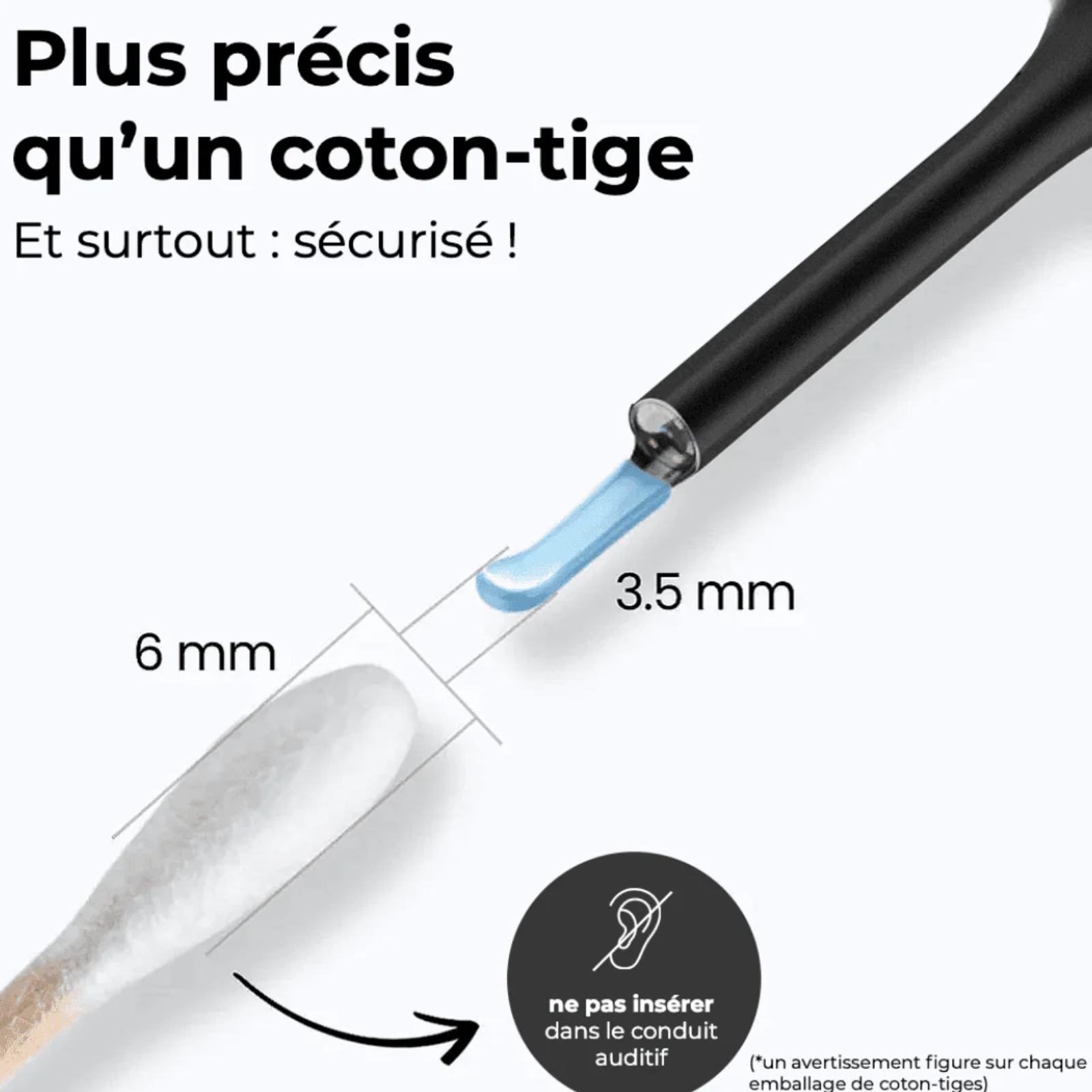 Velvinor™ | Nettoyeur d’Oreilles avec Caméra HD