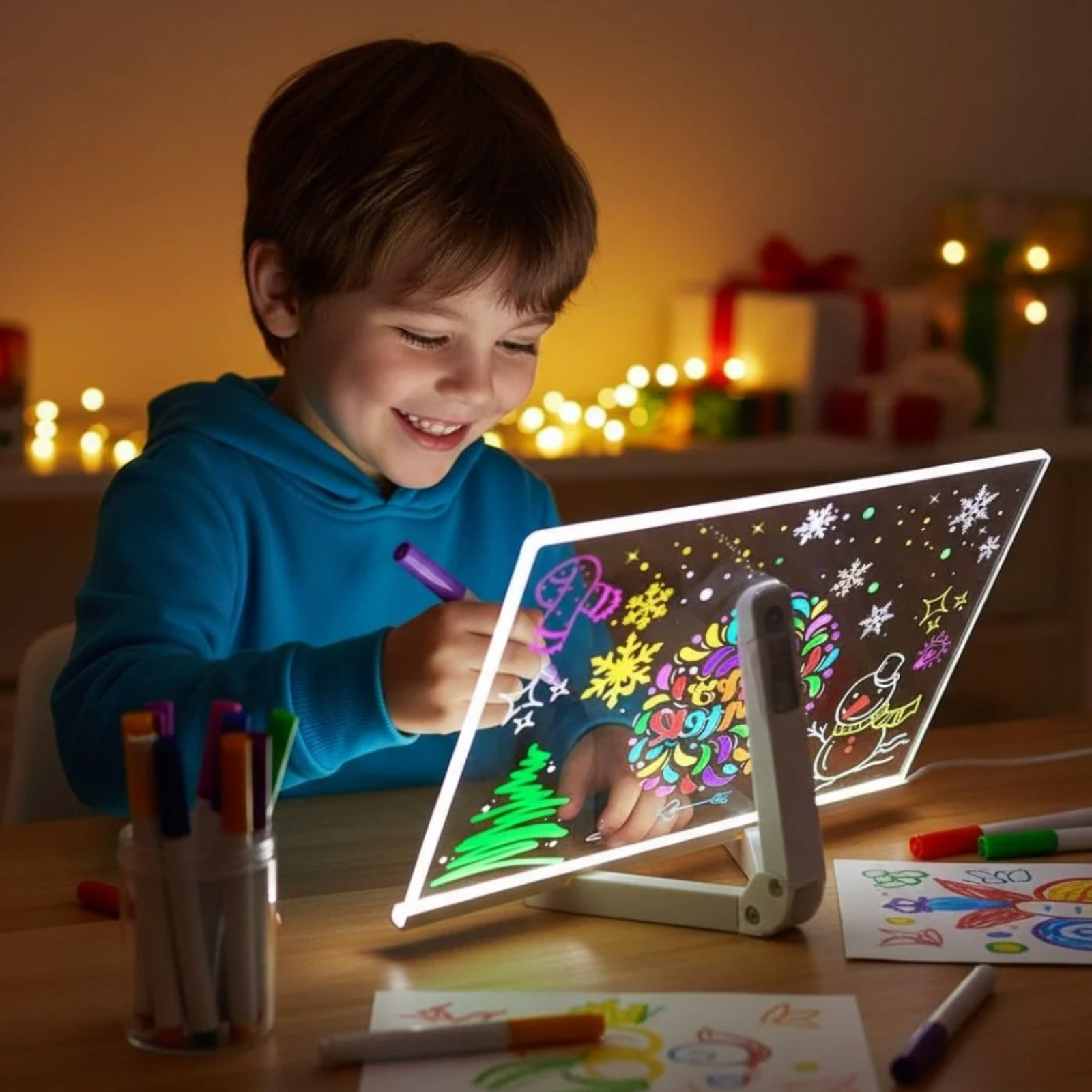 Perelya Magic™ | Tablette Lumineuse Créative pour Enfants