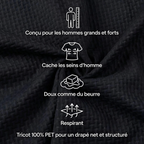 Polo homme ultra confortable