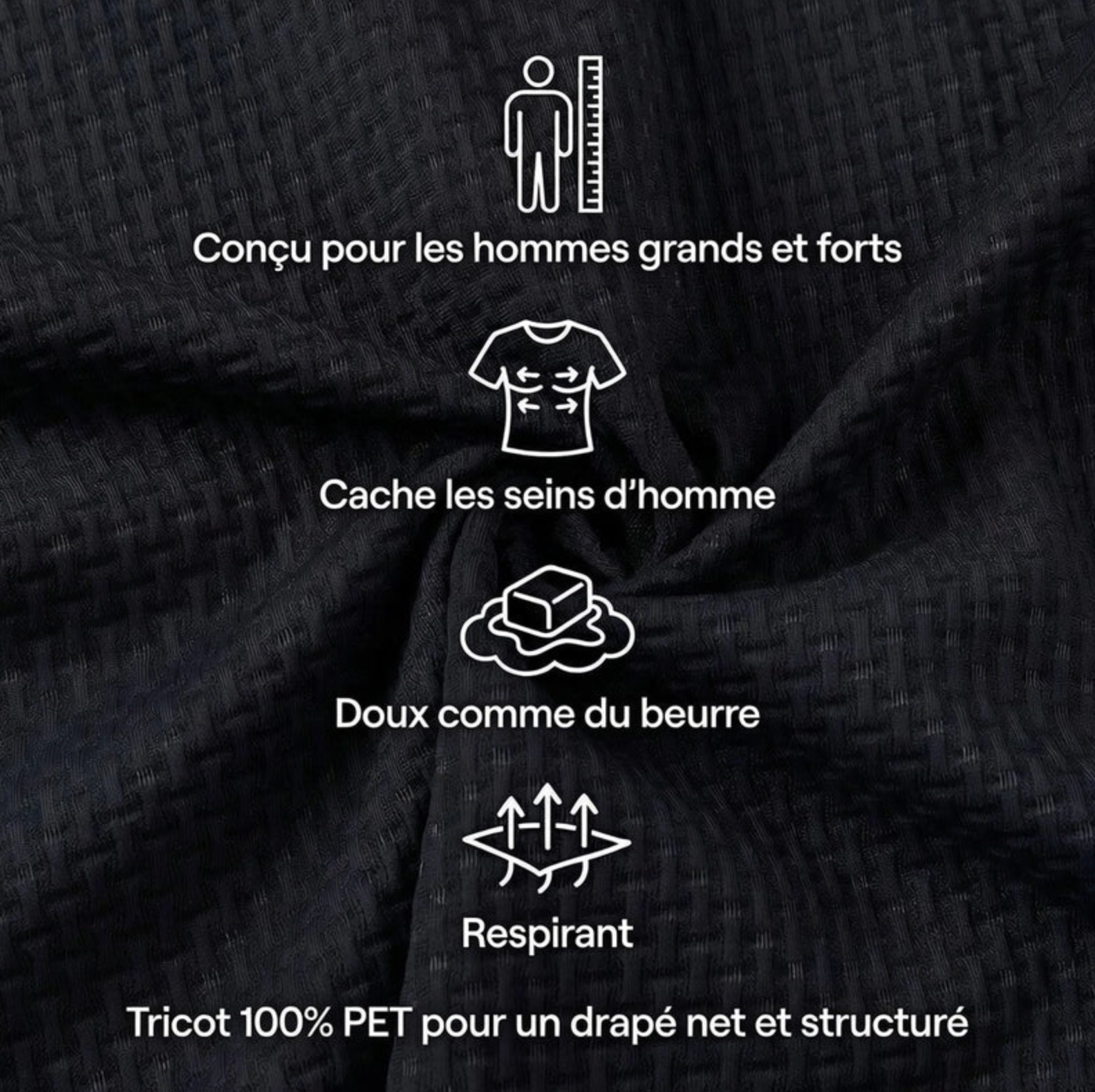 Polo homme ultra confortable