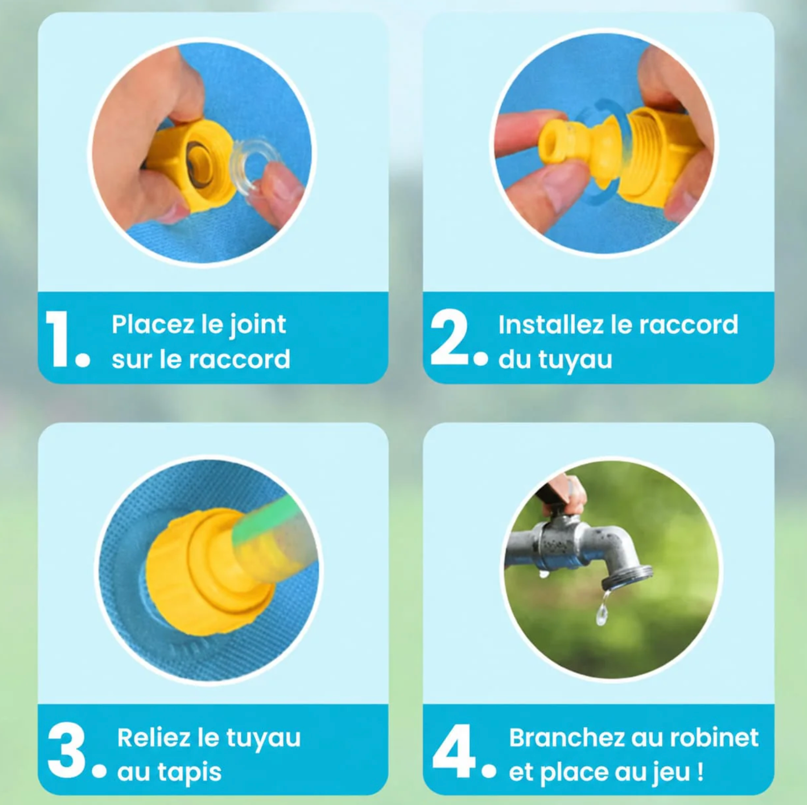 Tapis d’Eau Rafraîchissant pour Chiens