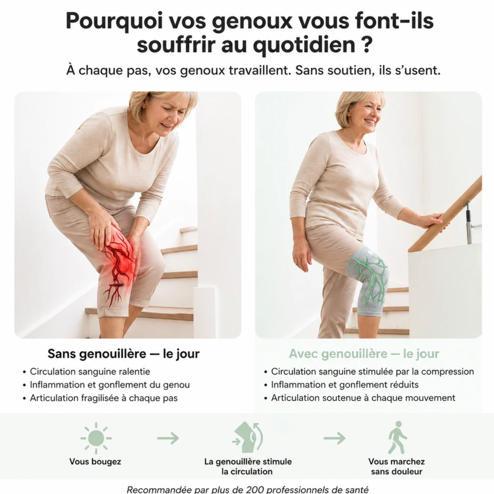 Genouillère en Bambou Premium