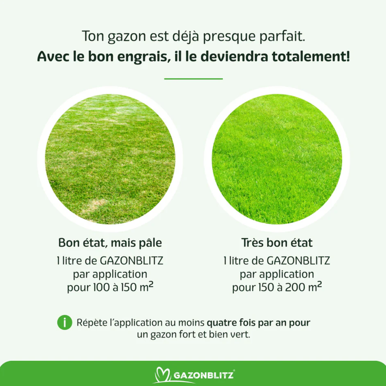 Engrais Liquide pour Pelouse