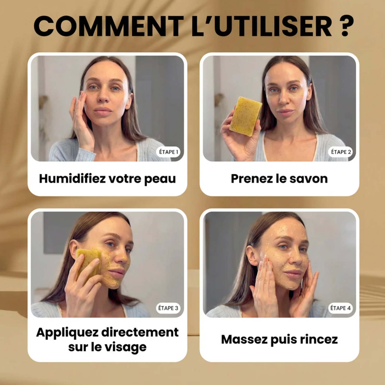 Savon au Curcuma